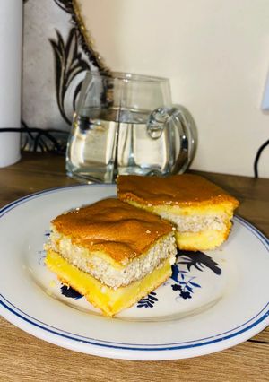 O poză a rețetei Prăjitură cu brânză dulce.