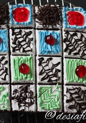 Foto resep Cake potong hias
