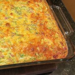 A picture of Vegetable bake.