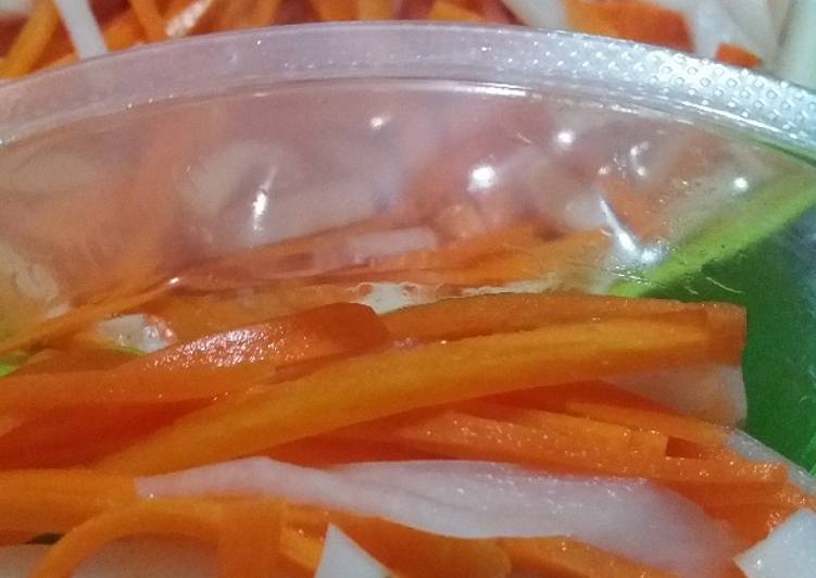 Resep Salad hokben/acar hokben yang Enak