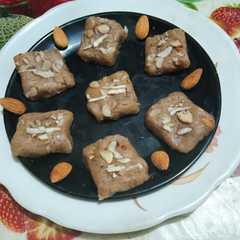 Healthy tasty water chestnut flour dry fruits Barfi-レシピのメイン写真