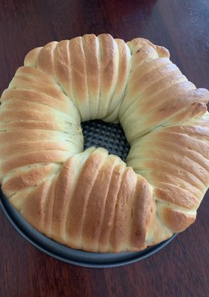 Foto resep Wool Bread isi Nutella Keju slice