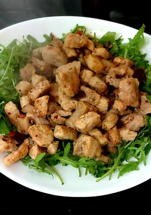 A picture of My Chinese Salt n Pepper Season with Pork.