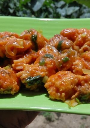 Foto resep Ayam goreng tepung saos padang