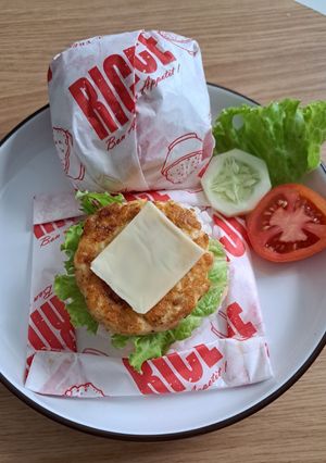 Foto resep Nasi Burger