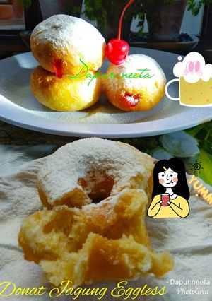 Foto resep Donat Jagung Eggless