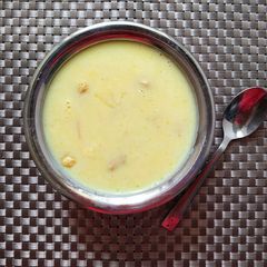 A picture of Rice Custard kheer.