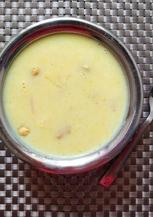 A picture of Rice Custard kheer.