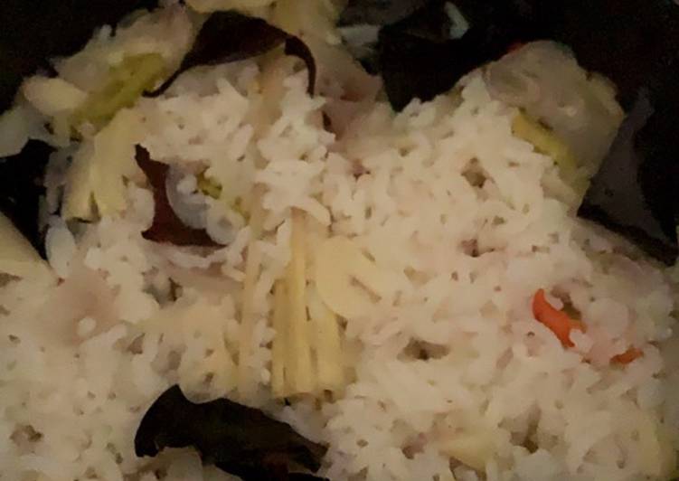 Nasi liwet sederhana