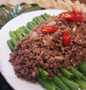 Langkah Gampang Menyiapkan Resep  Ca Baby Buncis Daging Cincang yang Lezat, Lezat Sekali