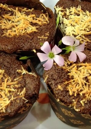 Foto resep Cupcake coklat tabur keju