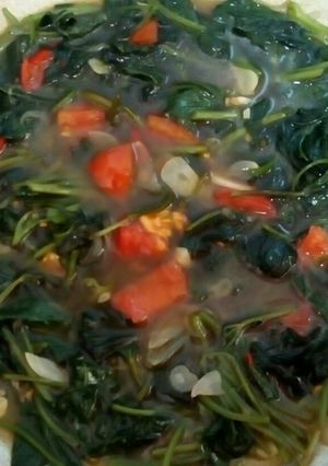 Foto resep Tumis daun ubi jalar(bhs jawa:lung bolet)