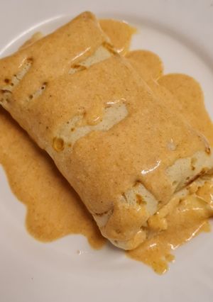 Hortobágyi húsos palacsinta recept fotója