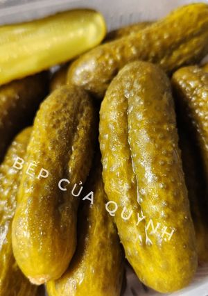 Hình của món Dưa chuột muối chua.