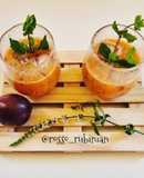 Smoothie con frutto della passione