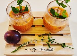 Foto di Smoothie con frutto della passione