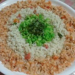A picture of Tricolour Poha.