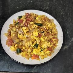 A picture of Egg Bhurji.