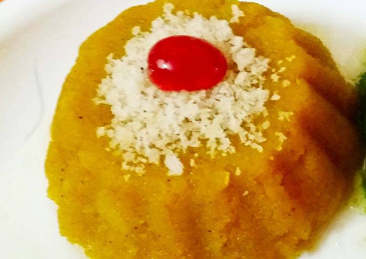 Step-by-Step Guide to Make Any-night-of-the-week Golden Rava Coconut Halva