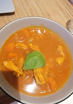 O poză a rețetei Pui curry.