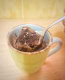 Mug cake coulant chocolate