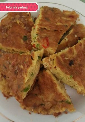 Foto resep Telur dadar ala padang dederhana