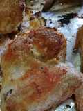 Crispy baked wings