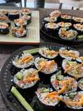 Salmon Cucumber Sushi