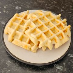 A picture of Waffles.
