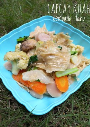 Foto resep Capcay Kuah Kembang Tahu
