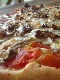 A picture of Simple thick crust pizza dough.