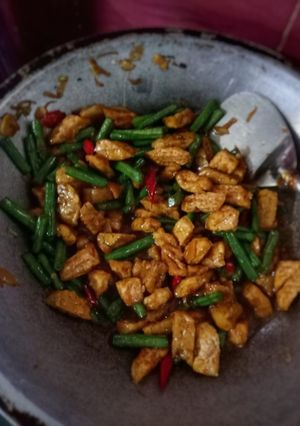 Foto resep Oseng tahu tempe kacang panjang *7