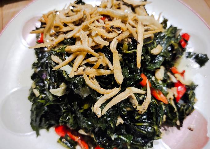 Resep Tumis teri daun paya yang Enak