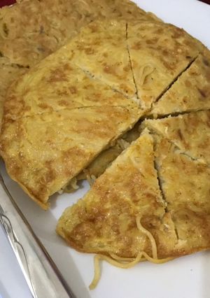 Foto resep Pizza mie telur
