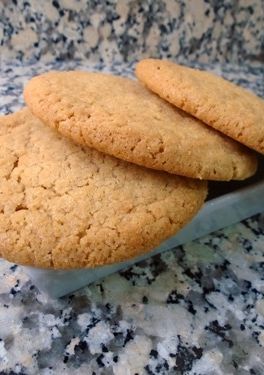 Una foto de Galletas de crema de cacahuete