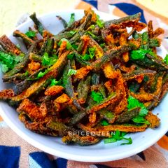 A picture of Kurkuri Bhindi.