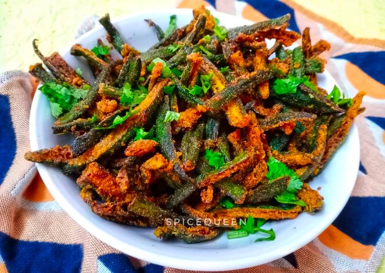 Recipe of Perfect Kurkuri Bhindi