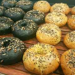 Una foto de Bagels