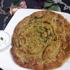 Masalay daar lacha paratha A picture of Masalay daar lacha paratha.