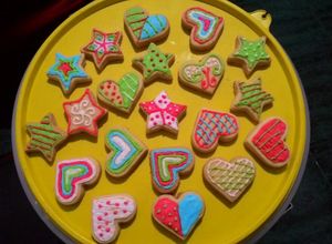 Foto resep Cookies hias icing sugar