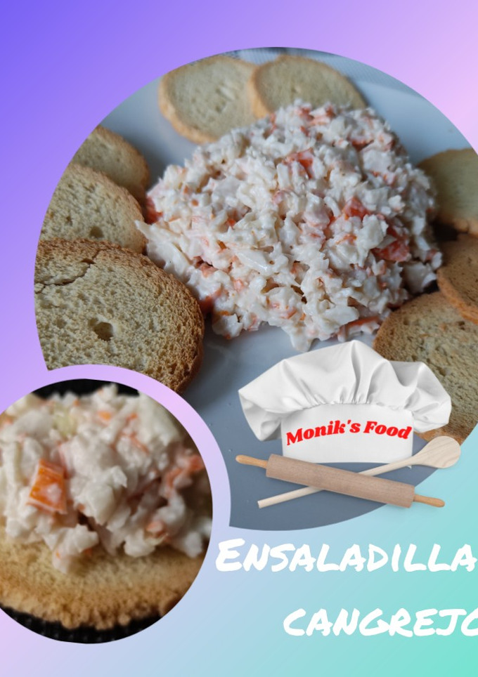 Una foto de Ensaladilla de cangrejo
