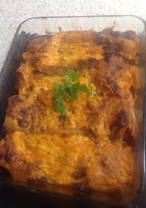 A picture of My Salsa Beef Tortilla 😀.