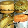 Banana Cake / Bolu Pisang