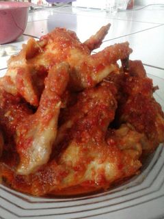 Foto resep Sayap ayam balado endess