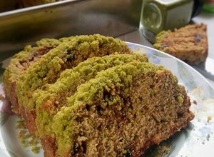 Foto resep Matcha Crumble Banana Bread