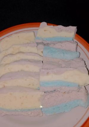 Foto resep Rainbow cake pop Ice 🌈