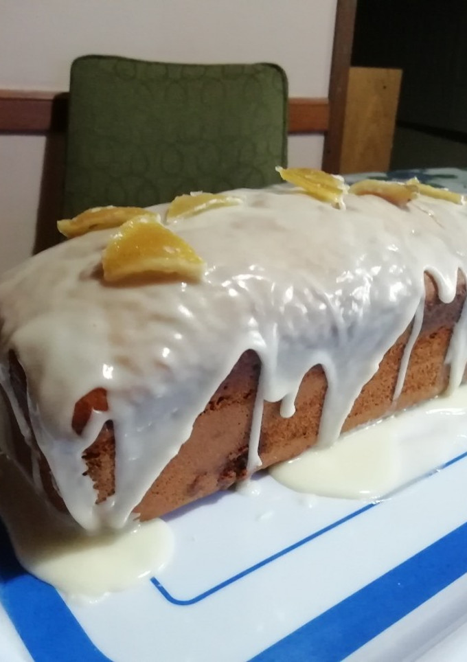 Una foto de Budín de naranja fácil y rico