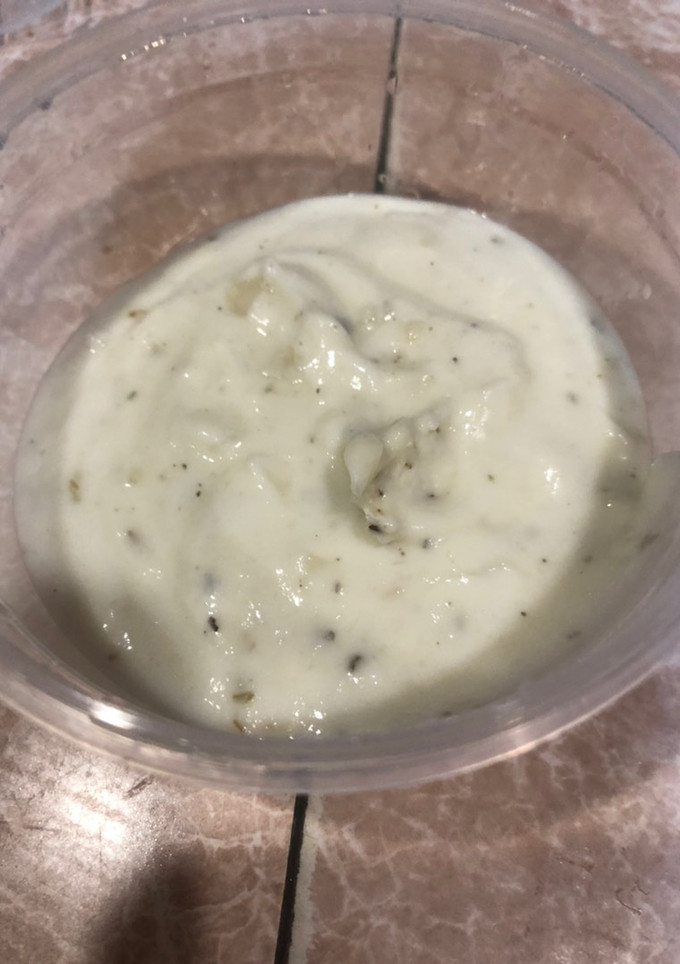 Una foto de Aderezo de yoghurt griego