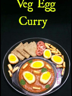 A picture of VEG EGG CURRY(Paneer Egg Curry).