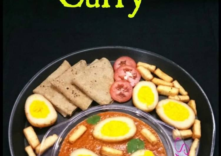 Recipe of Speedy VEG EGG CURRY(Paneer Egg Curry)